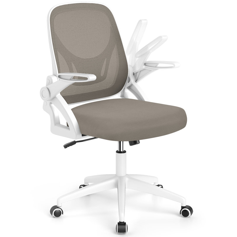 Office Chair, Grey, White