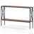 Narrow Console Table 2-tier Entryway Table With Storage 2 Support Bars Sofa Table