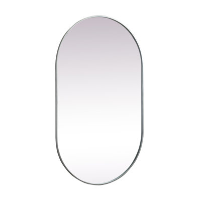 Elington Metal Oval Mirror