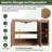 48'' Single Bathroom Vanity with Ceramic Top-382995248