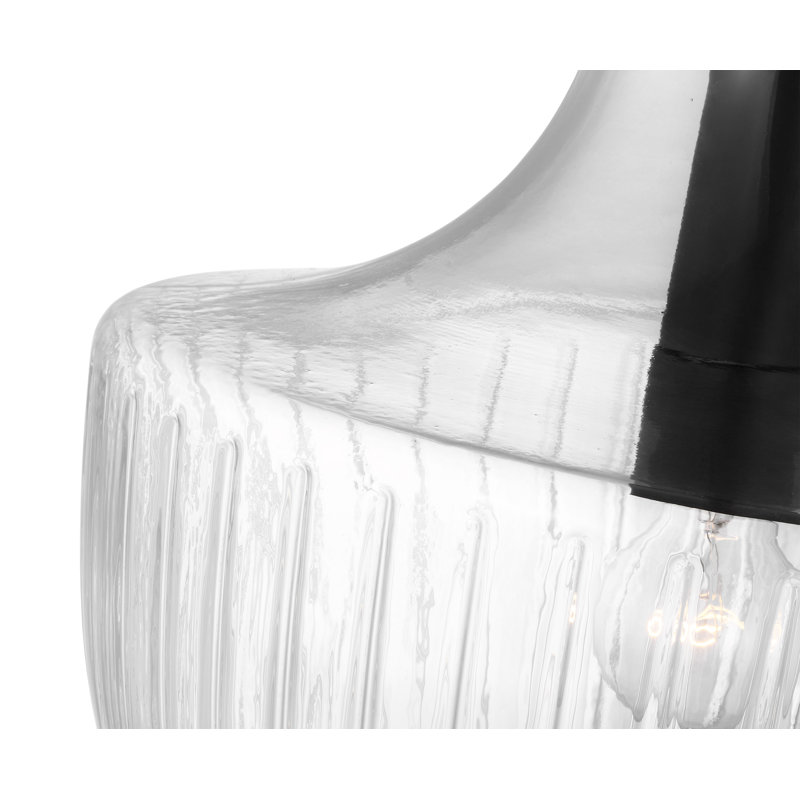 Luminaire suspendu en forme de dôme à 1 lumière Avinash