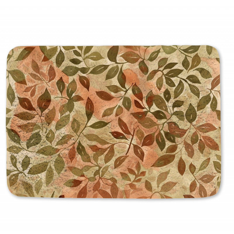 Tapis de bain en microfibre / microsuède Chryssoula, L 17 po x L 24 po