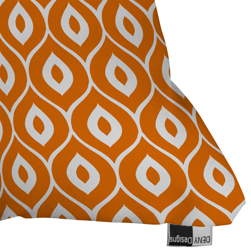 Throw Pillow, 16" x 16", Orange