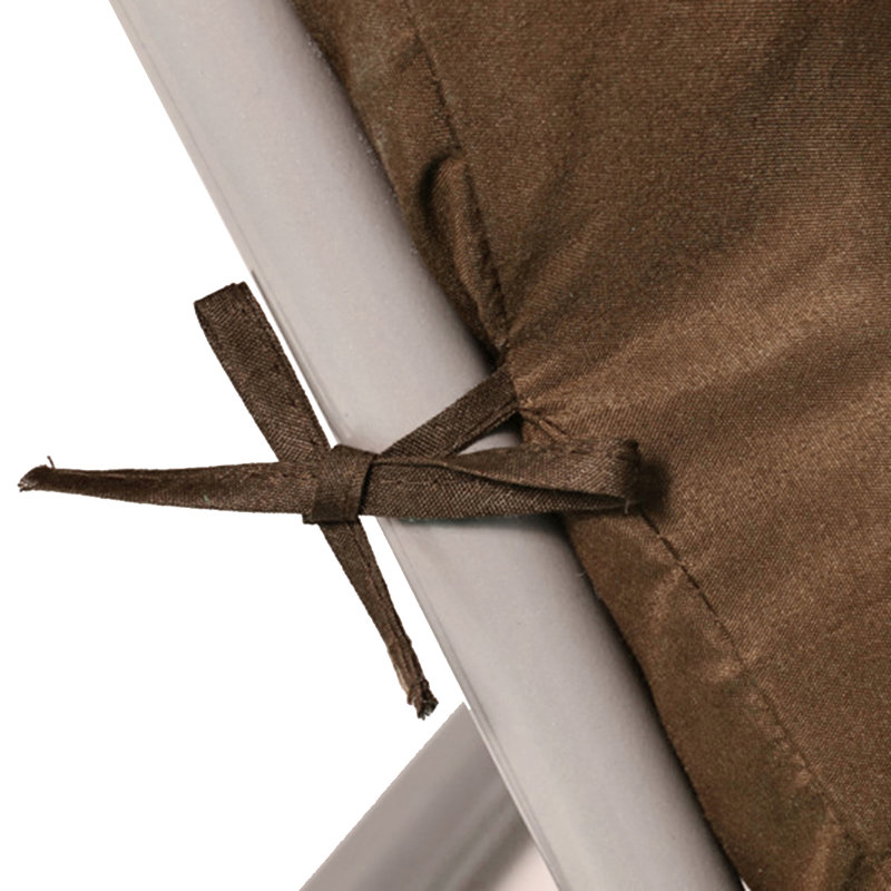 Coussin de siège d'extérieur, Marron
