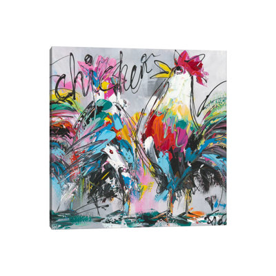 Where Are The Ladies by Art Fiore - Wrapped Canvas Painting