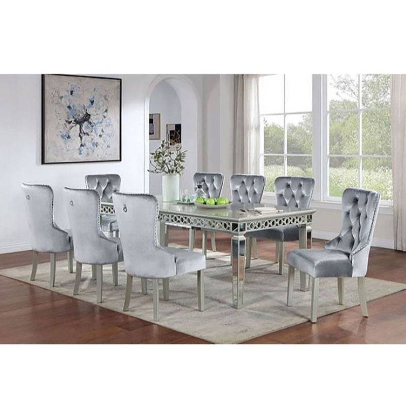 Harwinton 8 - Person Extendable Four Leg Dining Set