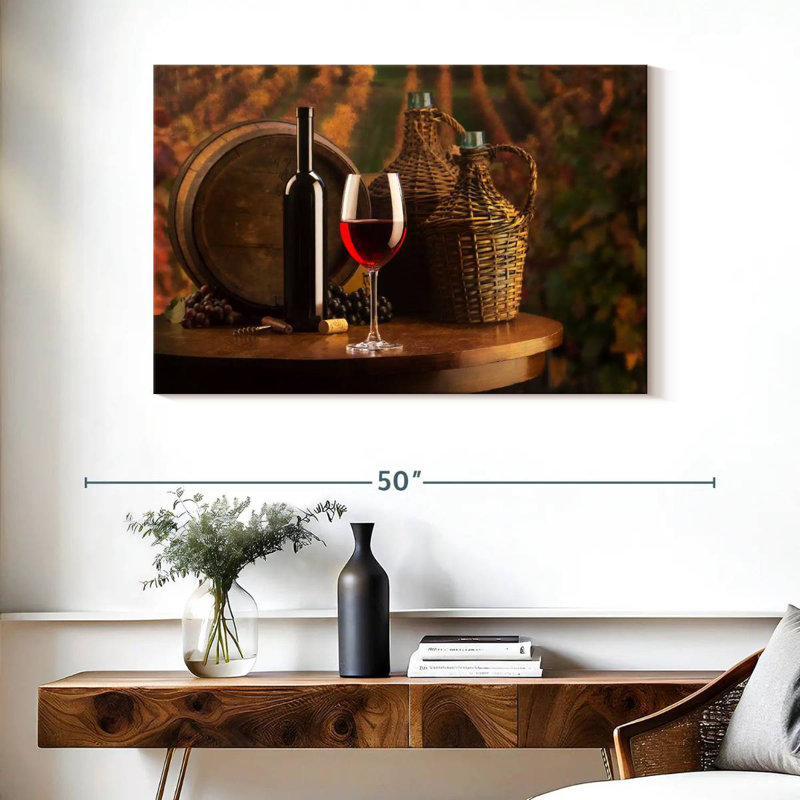 Yarlin Vineyard Red Wine Sampling, 26" H x 39" W