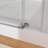 Frameless Sliding Glass Shower Door 56-60" W × 75.5" H Tempered Glass With Stainless Steel Hardware-108111464