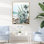 Plage bord de mer Flora I - Art mural nautique et plage, salon