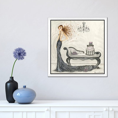 Fabulous Fabiana by Bella Pilar - Floater Frame Painting on Canvas