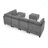 L-Shaped Sectional Sofa Couch,modular sectional,DIY Combination-1253091692
