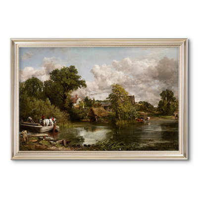 Le cheval blanc, 1819 - John Constable - Toile encadrée sur mesure