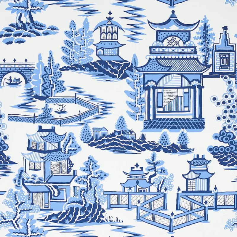 Nanjing Wallpaper, Porcelain