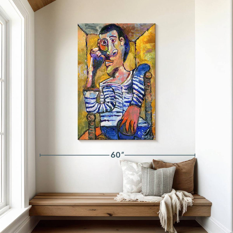 Leisha Picasso, H 45 po x l 30 po
