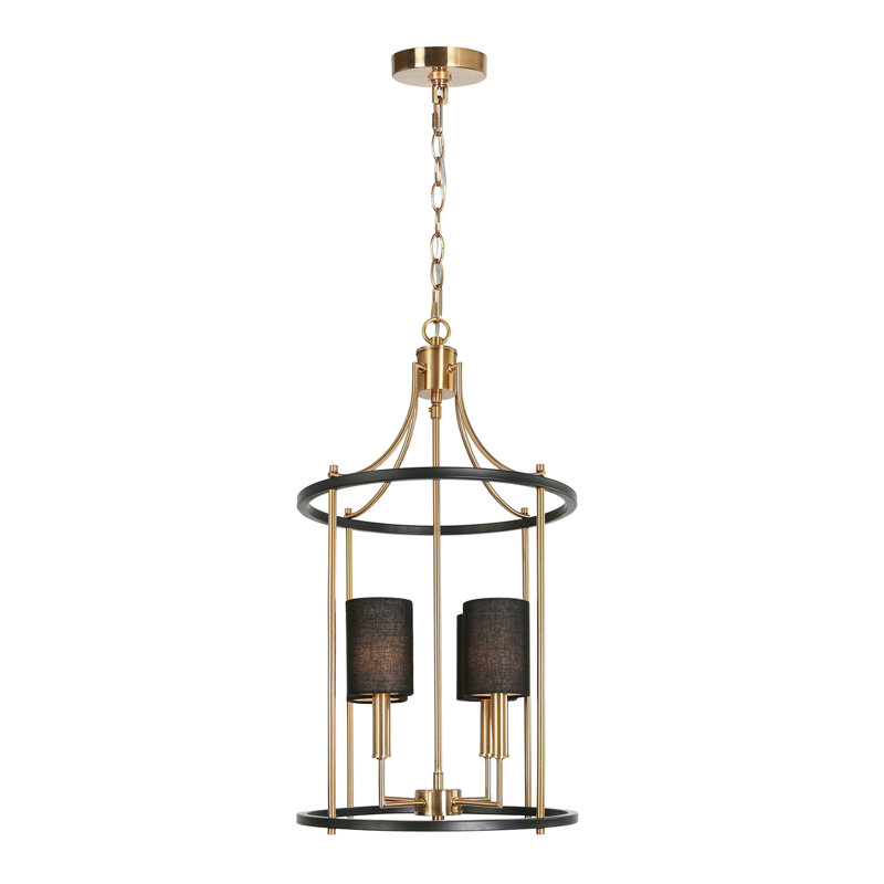 Lustre tambour 4 lumières Delcho