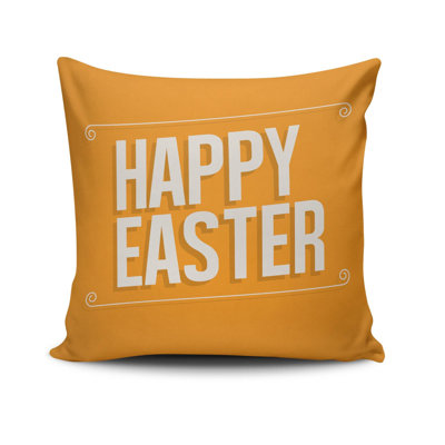 Housse de coussin carré en polyester / coton Brokaw