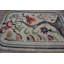 Ivory Artistic Antique Folk Art Tree Of Life Design American Hooked Rug