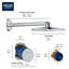 Rainshower™ Smartactive Multi Function Fixed Shower Head with SpeedClean Nozzles-28941865