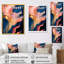 Rose et or, encre liquide Abstraction V - encre liquide, art mural abstrait-577092599-797545200