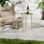 Table d'appoint moderne d'extérieur 21,5 po Dier-858890621-858890622