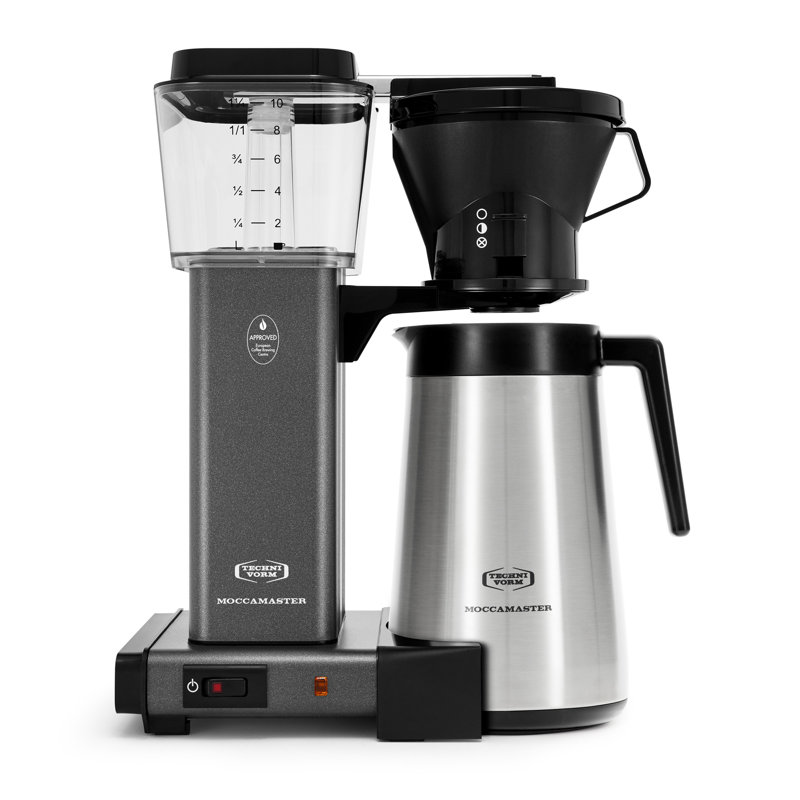 Cafetière de 10 tasses KBT de Moccamaster, Gris Pierre