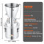 Ensemble de brassage en acier 18 gallons VEVOR
