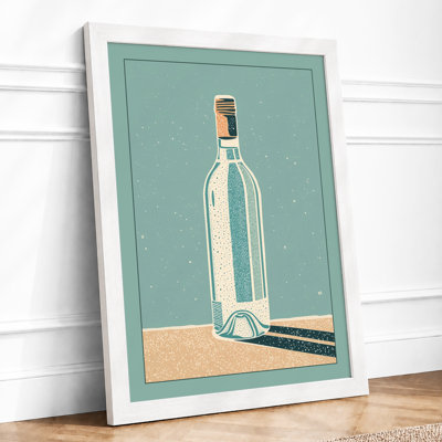 Spilled Reverie Modern - Framed Print