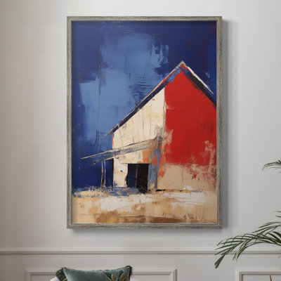 «LANDSCAPES Series Cxxv», reproduction encadrée - bois massif