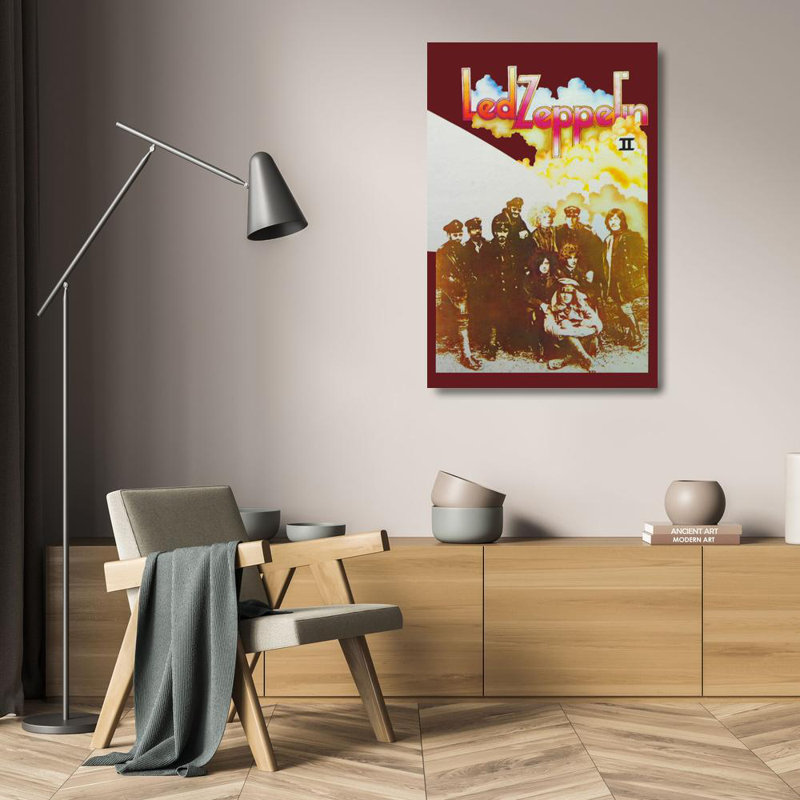 Led Zeppelin - II, 24" H x 16" W