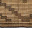 Brown Tuareg Bamboo Leather Mat - 10'6" x 13'2"