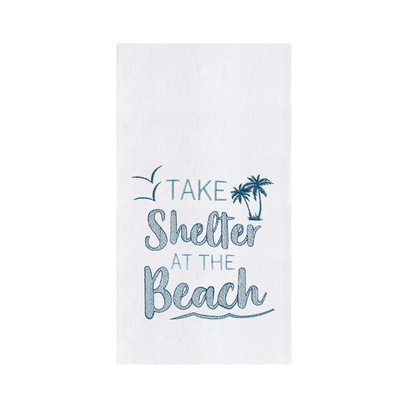 Torchon de cuisine Take Shelter At The Beach