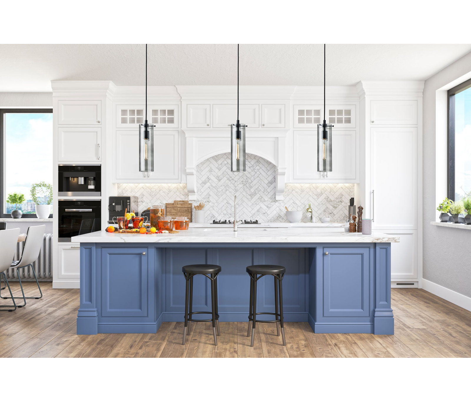 Gilbert Single Light Glass Pendant