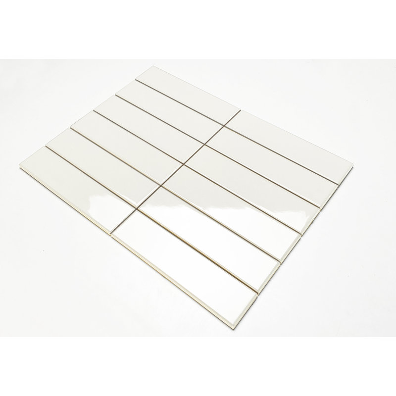 Birmingham 2' x 8' Porcelain Mosaic, Beige