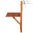Fenske Foldable Wooden Balcony Table