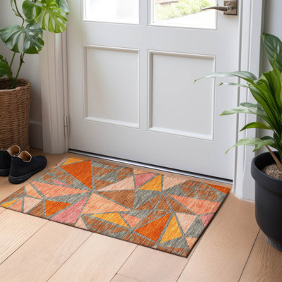 Machine Washable Indoor/Outdoor Chayden ACN1039 Rug