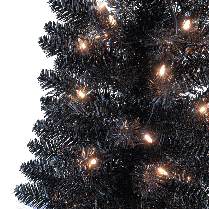 Glenette 6' Lighted Pine Christmas Tree
