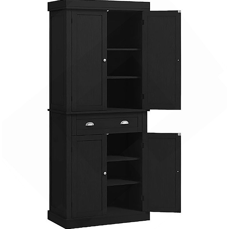 Garde-manger avec portes et tablettes, garde-manger, garde-manger autoportant