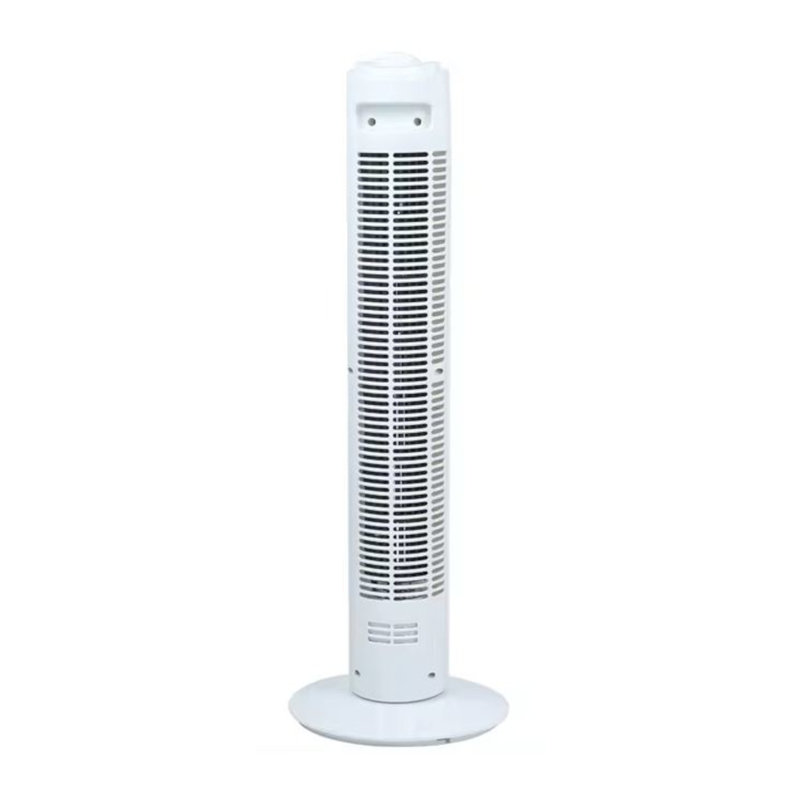 32" Oscillating Tall Tower Fan with timer, Black, White