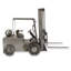Rustic Forklift Auto Parts Sculpture