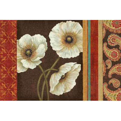 " Moroccan Red Applique " by Daphne Brissonnet