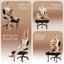 Chaise de bureau Teddy-1848874223