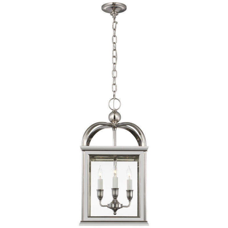 Rhoades 3 - Light Outdoor Hanging Light by Ralph Lauren, Polished Nickel