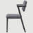 Grey open office chair