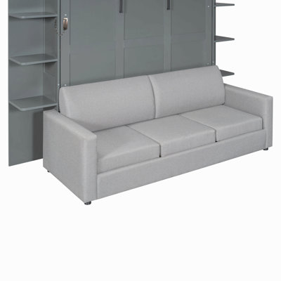 Queen Size Murphy Bed Wall Bed With Sofa