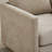 Wide Upholstered Swivel Armchair-62141720