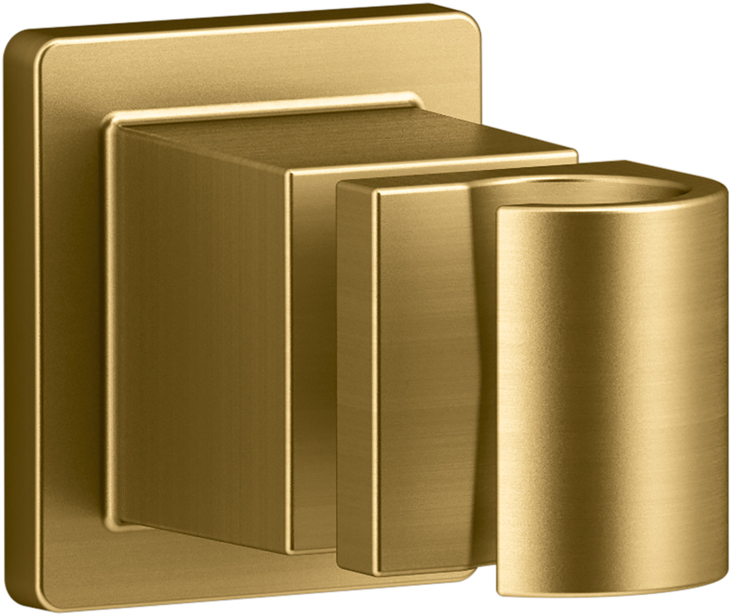 Awaken Adjustable Wall Bracket, Vibrant Brushed Moderne Brass