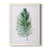 Toile avec cadre blanc