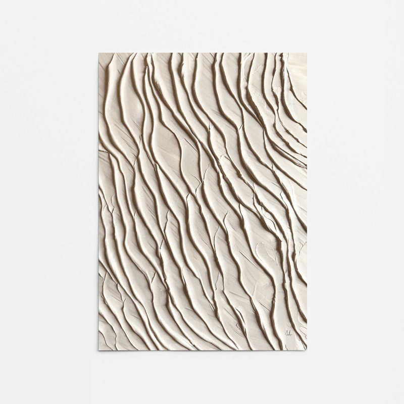 Wave Formations I Print, 36" H x 24" W, Frameless Print, Does Not Apply