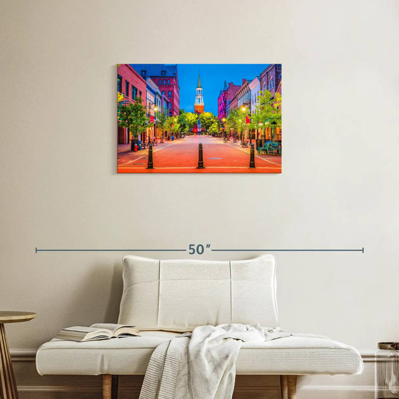 Rue à Burlington, H 20 po x l 30 po