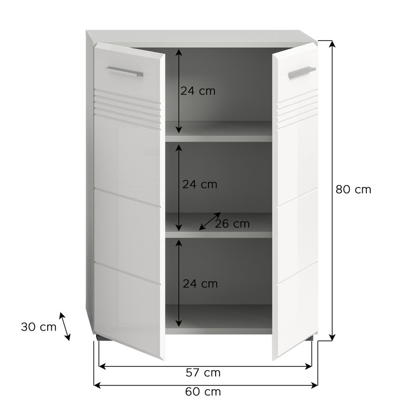 Roderik Drill / Screw Bathroom Cabinet